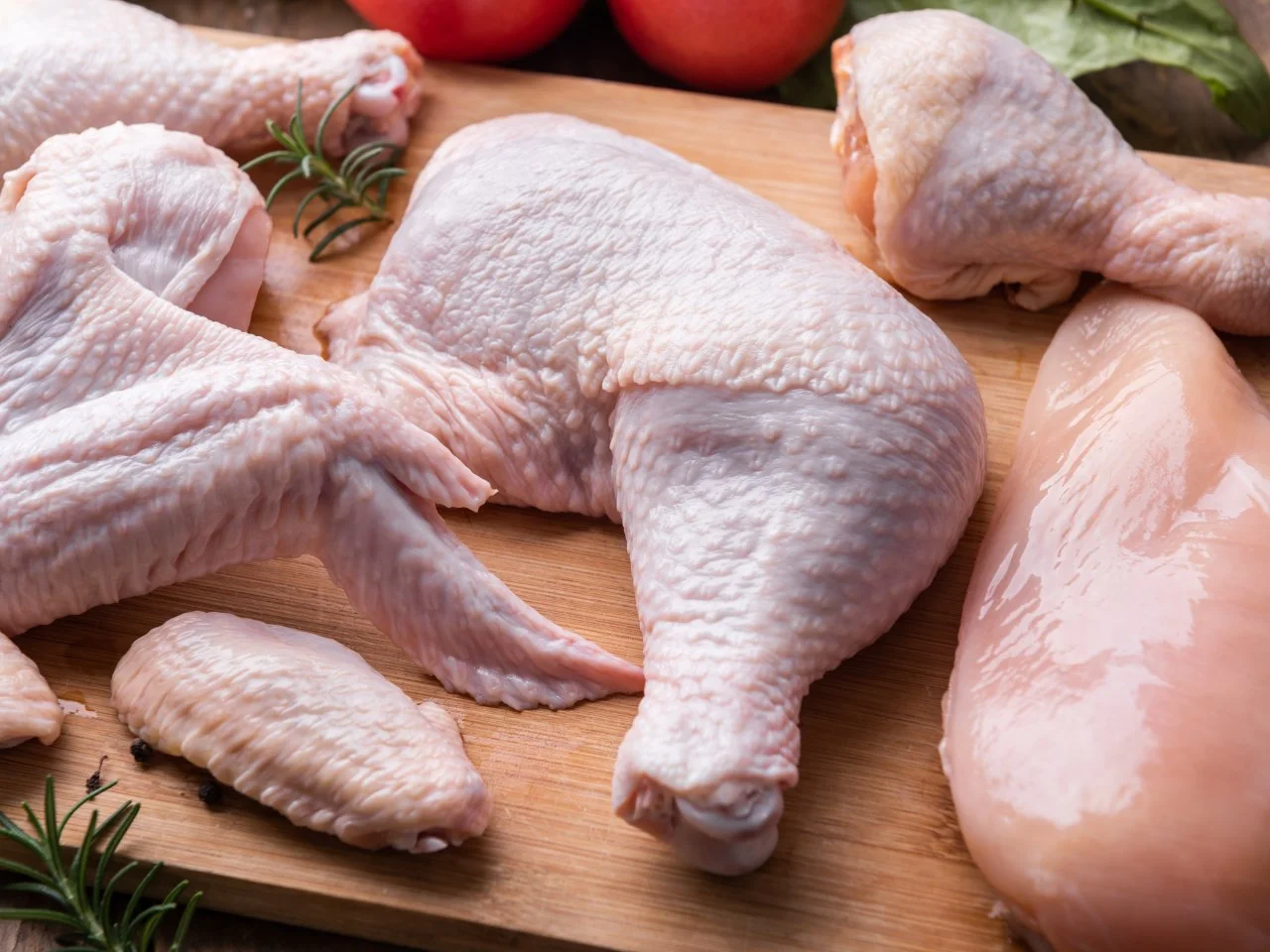 Chicken portions